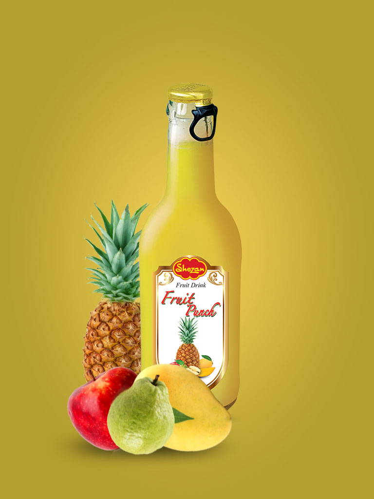 Shezan Fruit Punch Bottle 250 ml — Shezan On The Go